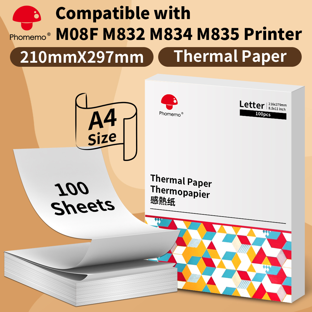 Phomemo A4 Thermal Printer Pap - Commercial Photo Printer incelemesi ve fiyatı