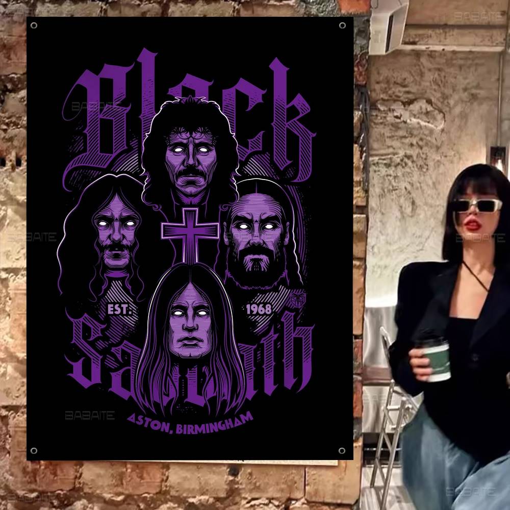 Black Sabbath Heavy Metal Adva - Commercial Printing Company incelemesi ve fiyatı