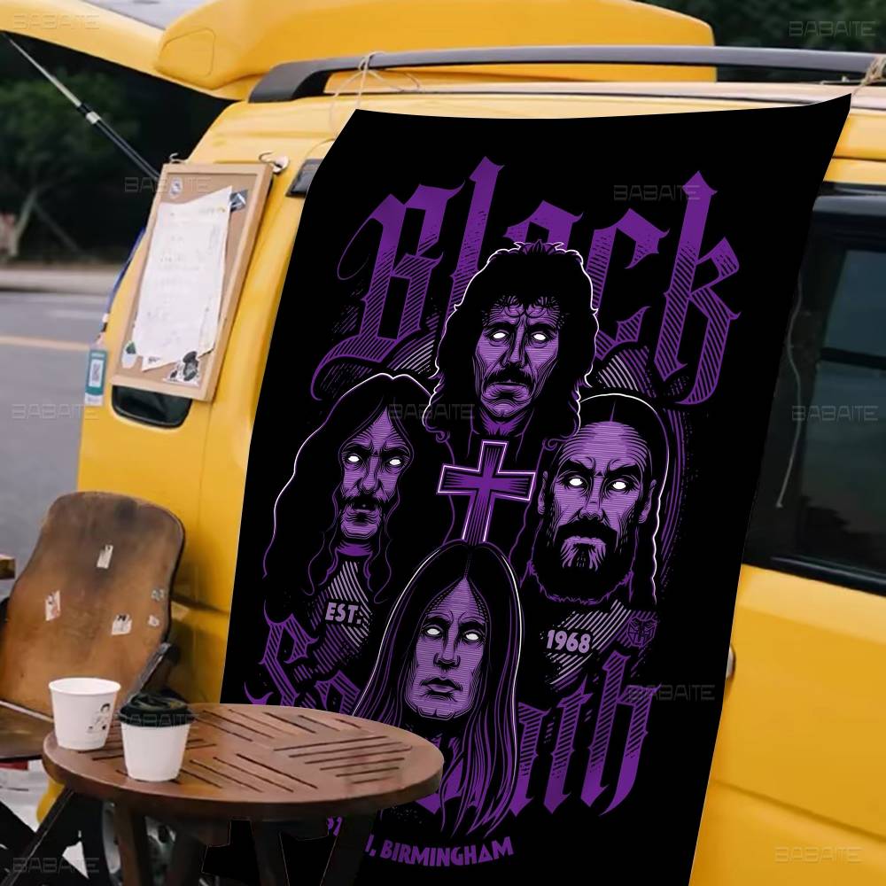 Black Sabbath Heavy Metal Adva - Commercial Printing Company incelemesi ve fiyatı