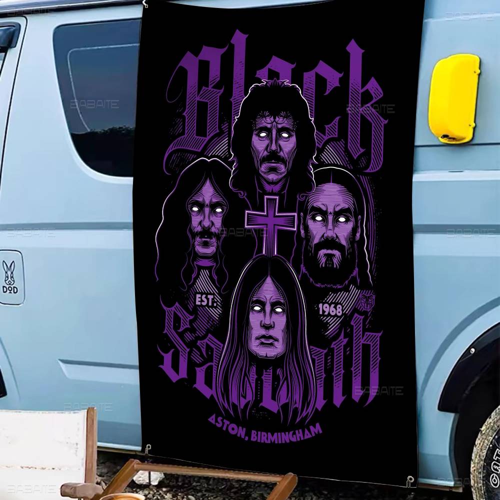 Black Sabbath Heavy Metal Adva - Commercial Printing Company incelemesi ve fiyatı