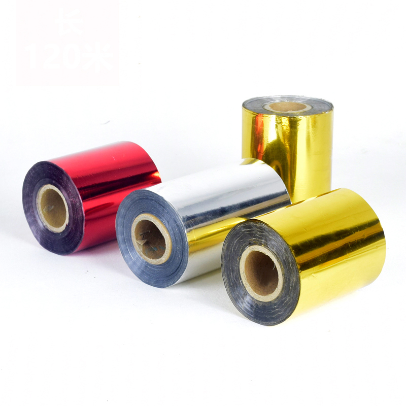 6CM 120meter/Rolls Gold Silver - Foil Transfer Machine incelemesi ve fiyatı