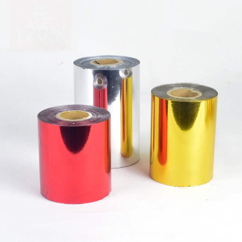 6CM 120meter/Rolls Gold Silver - Foil Transfer Machine incelemesi ve fiyatı