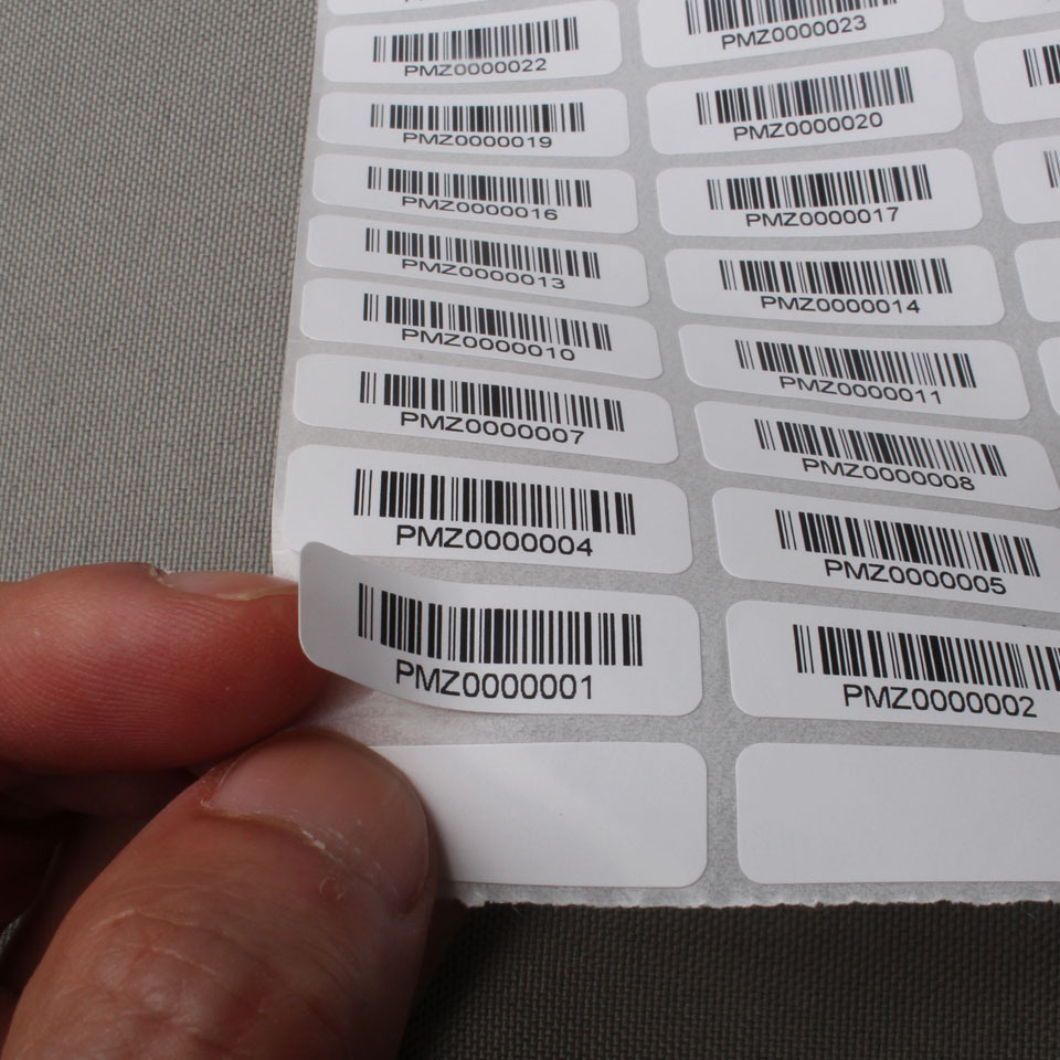 1x3cm barcode sticker printing - Dtf Hot Peel Film incelemesi ve fiyatı