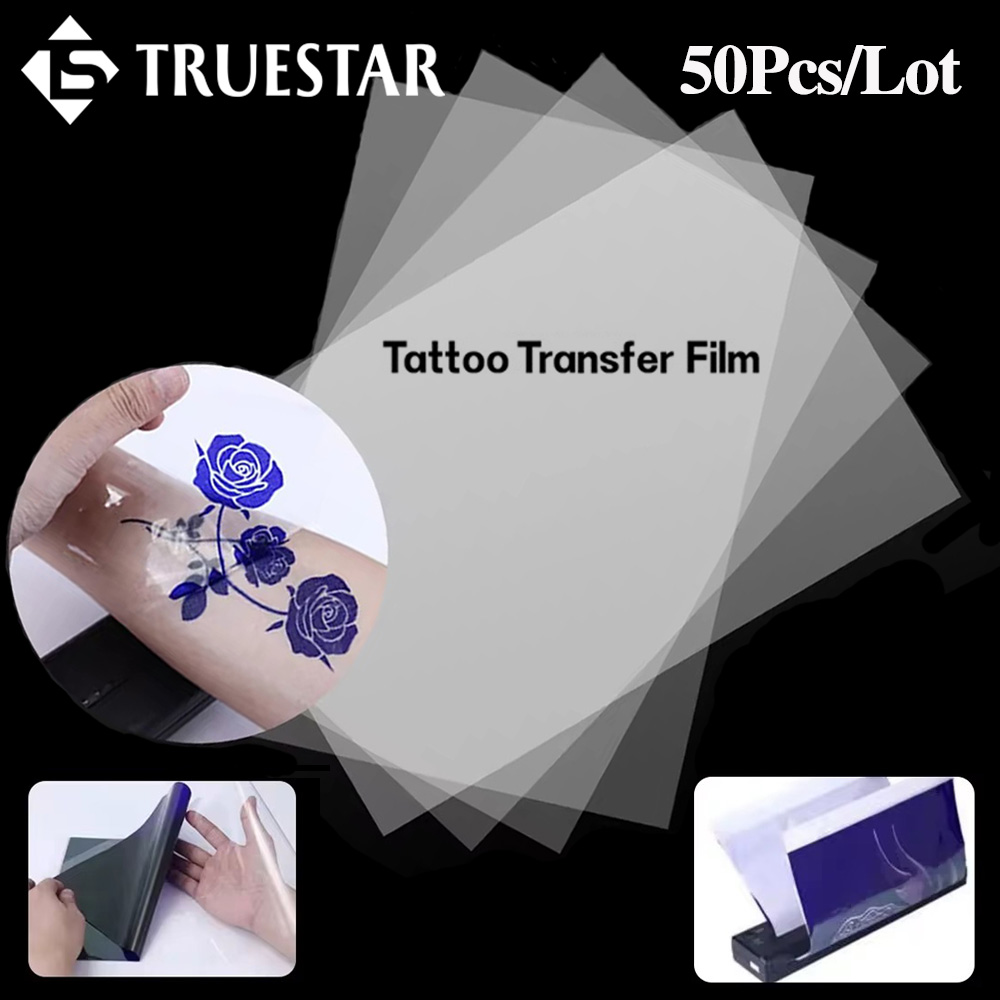 50PCS Transparent Tattoo Trans - Foil Transfer Machine incelemesi ve fiyatı
