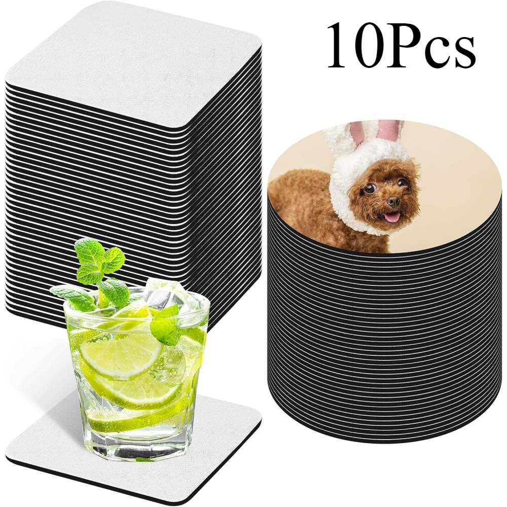 10 Pcs Sublimation Coasters Bl - Sublimation Mug Blank incelemesi ve fiyatı