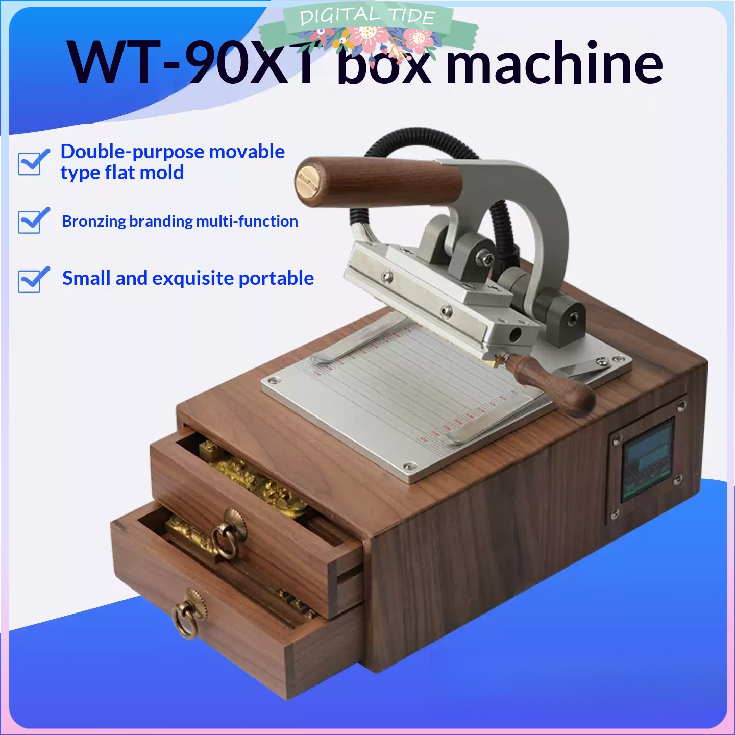 Leather Hot Foil Stamping Embo - Foil Transfer Machine incelemesi ve fiyatı