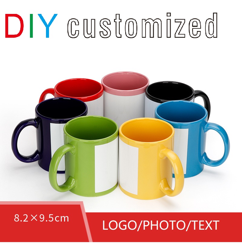Black Cup DIY LOGO Ceramic 350 - Sublimation Mug Blank incelemesi ve fiyatı