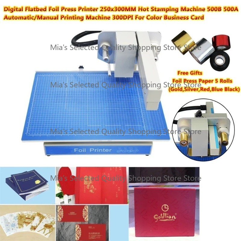 500B 500A Automatic/Manual Hea - Foil Transfer Machine incelemesi ve fiyatı