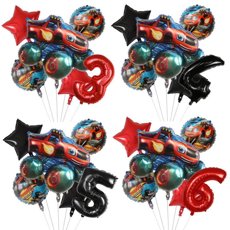 1set Blaze Monster Foil Balloo - Foil Transfer Machine incelemesi ve fiyatı