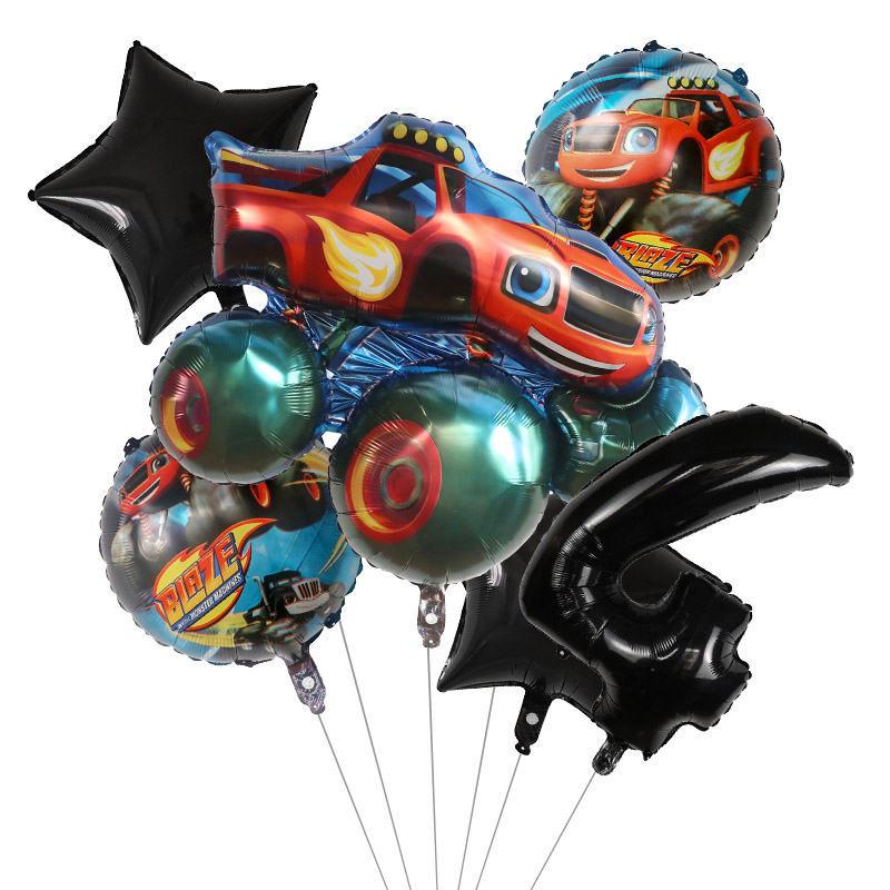 1set Blaze Monster Foil Balloo - Foil Transfer Machine incelemesi ve fiyatı