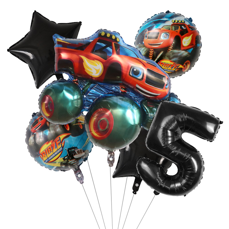 1set Blaze Monster Foil Balloo - Foil Transfer Machine incelemesi ve fiyatı