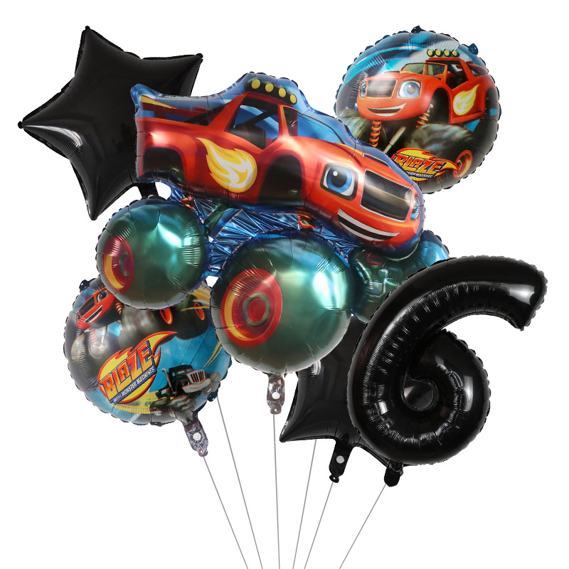 1set Blaze Monster Foil Balloo - Foil Transfer Machine incelemesi ve fiyatı