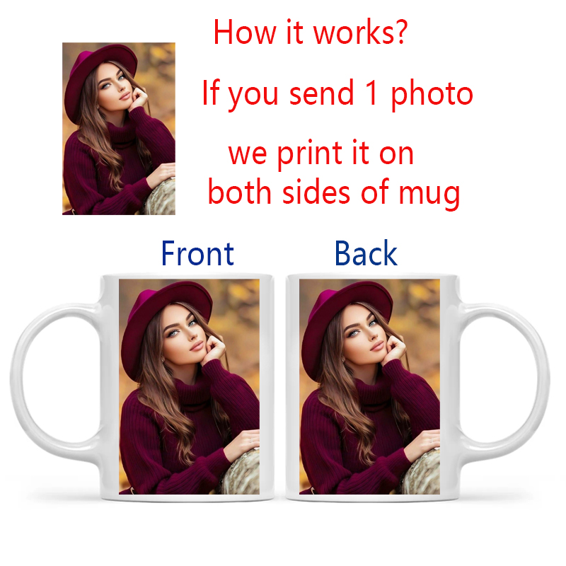 Personalized Your Photo Mug, C - Sublimation Mug Blank incelemesi ve fiyatı
