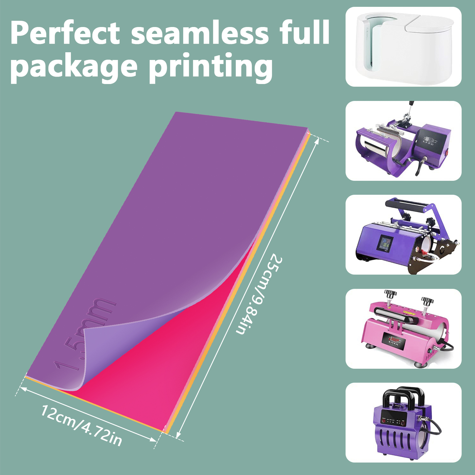 3pcs Sublimation Tumblers Wrap - Sublimation Mug Blank incelemesi ve fiyatı
