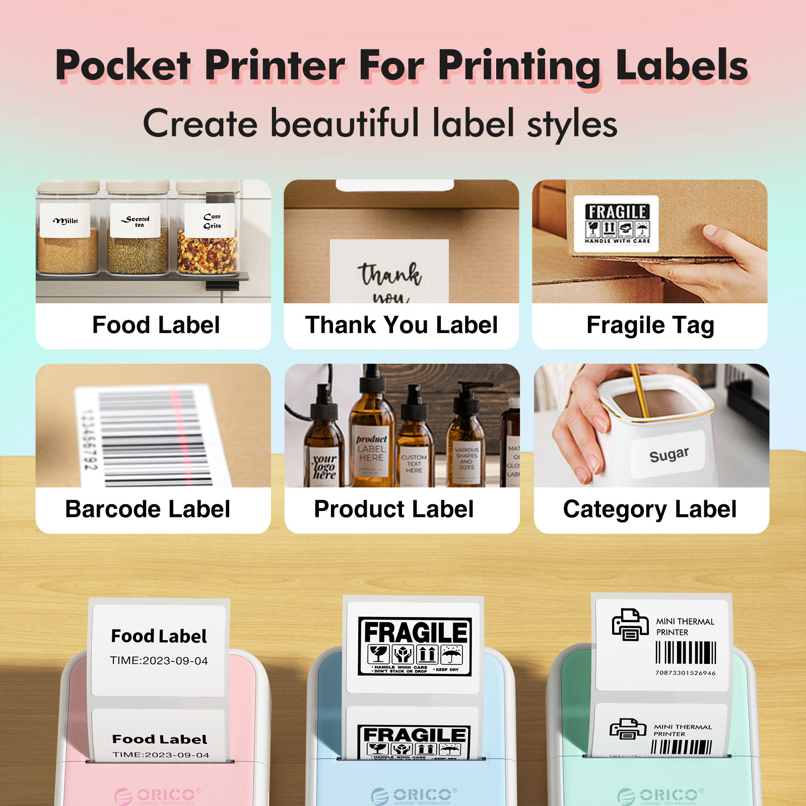Orico Thermal Mini Printer, Po - Commercial Photo Printer incelemesi ve fiyatı