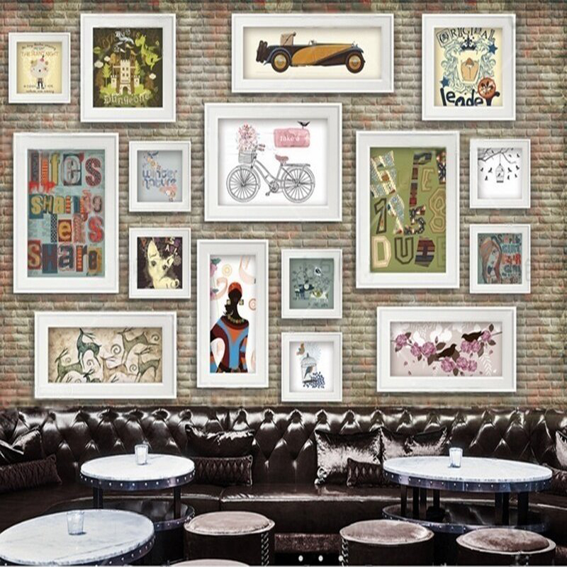 Nostalgic decorative paintings - Commercial Wallpaper Printing incelemesi ve fiyatı