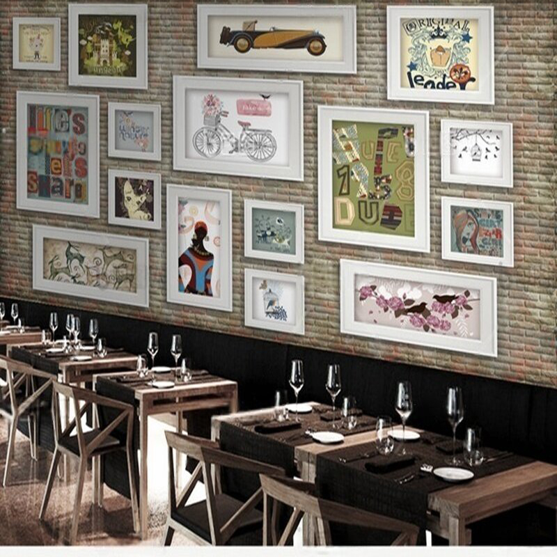 Nostalgic decorative paintings - Commercial Wallpaper Printing incelemesi ve fiyatı