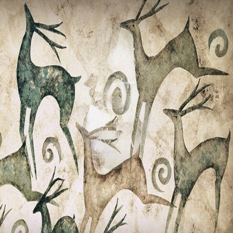 Nostalgic decorative paintings - Commercial Wallpaper Printing incelemesi ve fiyatı