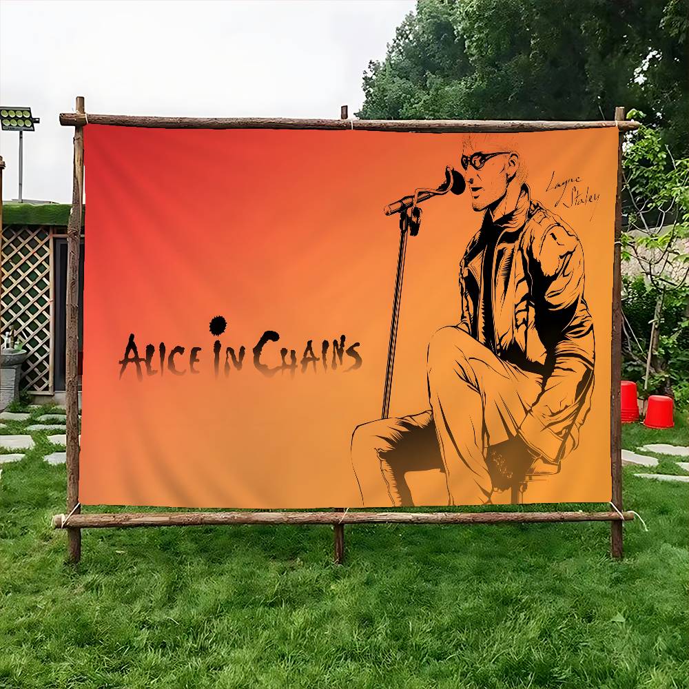 Retro Music Alice In Chains Ad - Commercial Printing Company incelemesi ve fiyatı