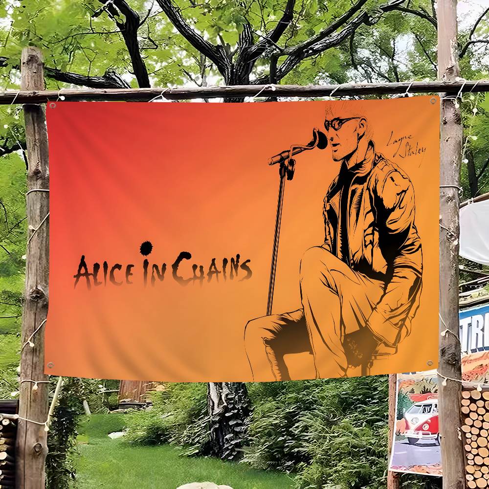 Retro Music Alice In Chains Ad - Commercial Printing Company incelemesi ve fiyatı
