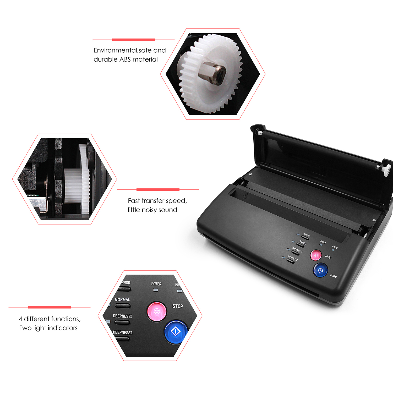 Tattoo Transfer Machine Stenci - Commercial Photo Printer incelemesi ve fiyatı