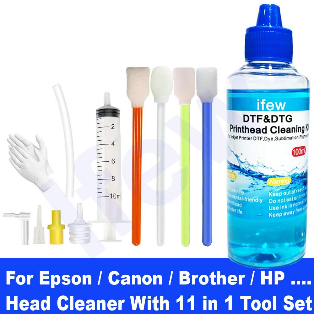 100ML Inkjet Printer Head Clea - Print Head Cleaning Kit incelemesi ve fiyatı