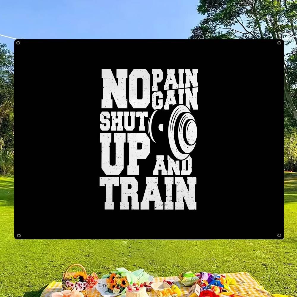 No Pain No Gain GYM Advanced P - Commercial Printing Company incelemesi ve fiyatı