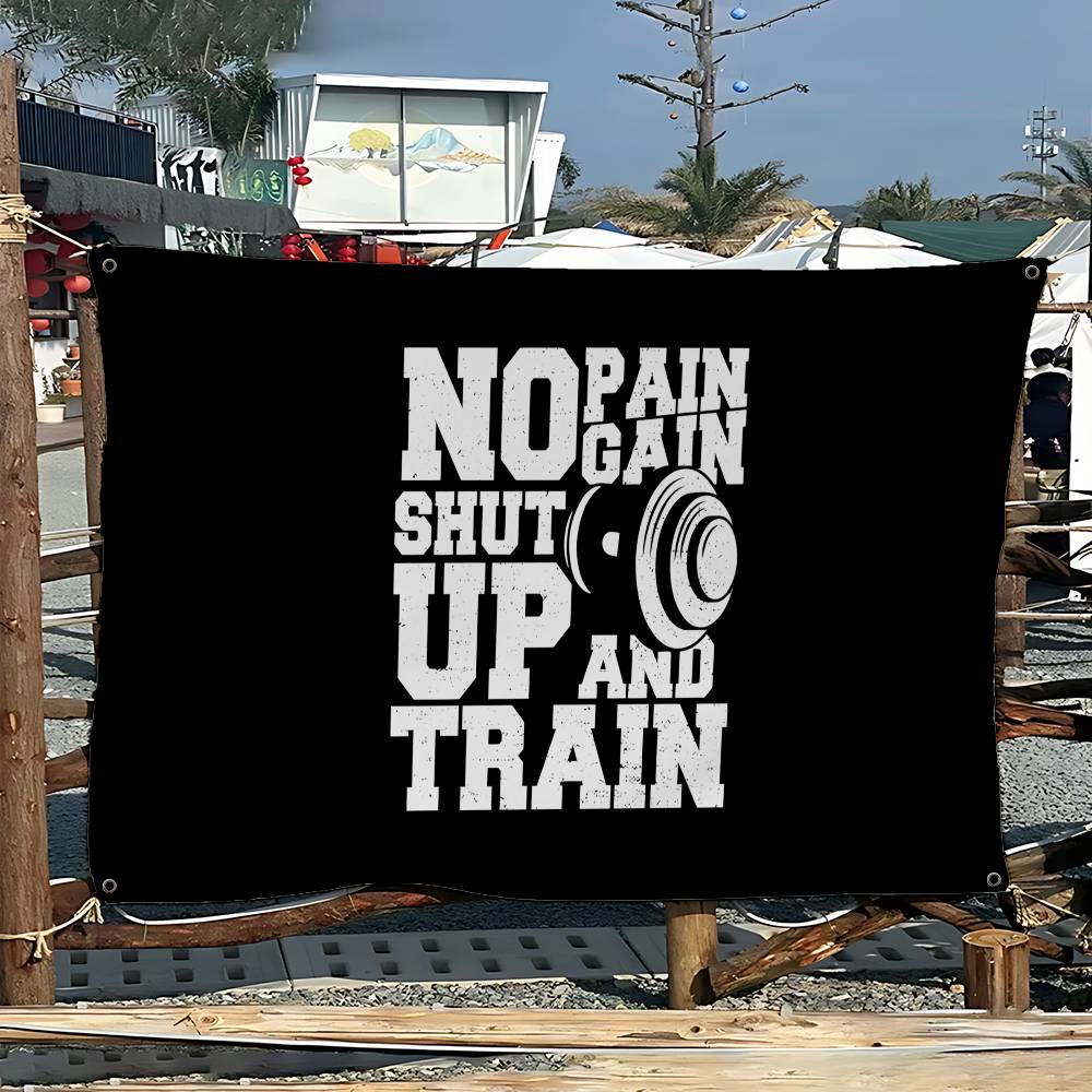 No Pain No Gain GYM Advanced P - Commercial Printing Company incelemesi ve fiyatı