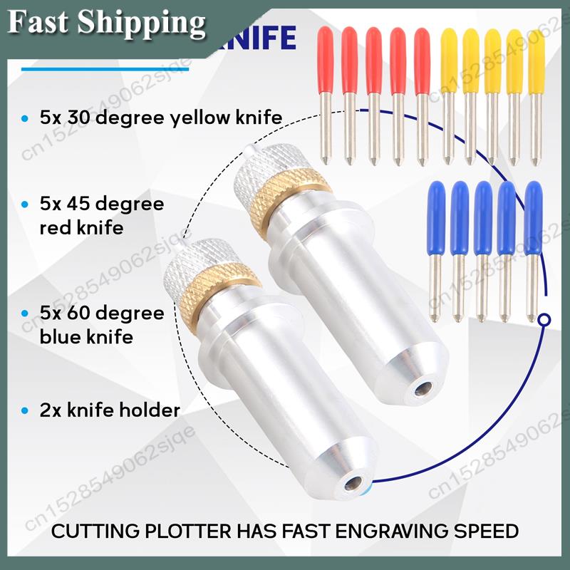 -ABKM 17Pcs/Set 30/45/60 Degre - Cutting Plotter Blade incelemesi ve fiyatı