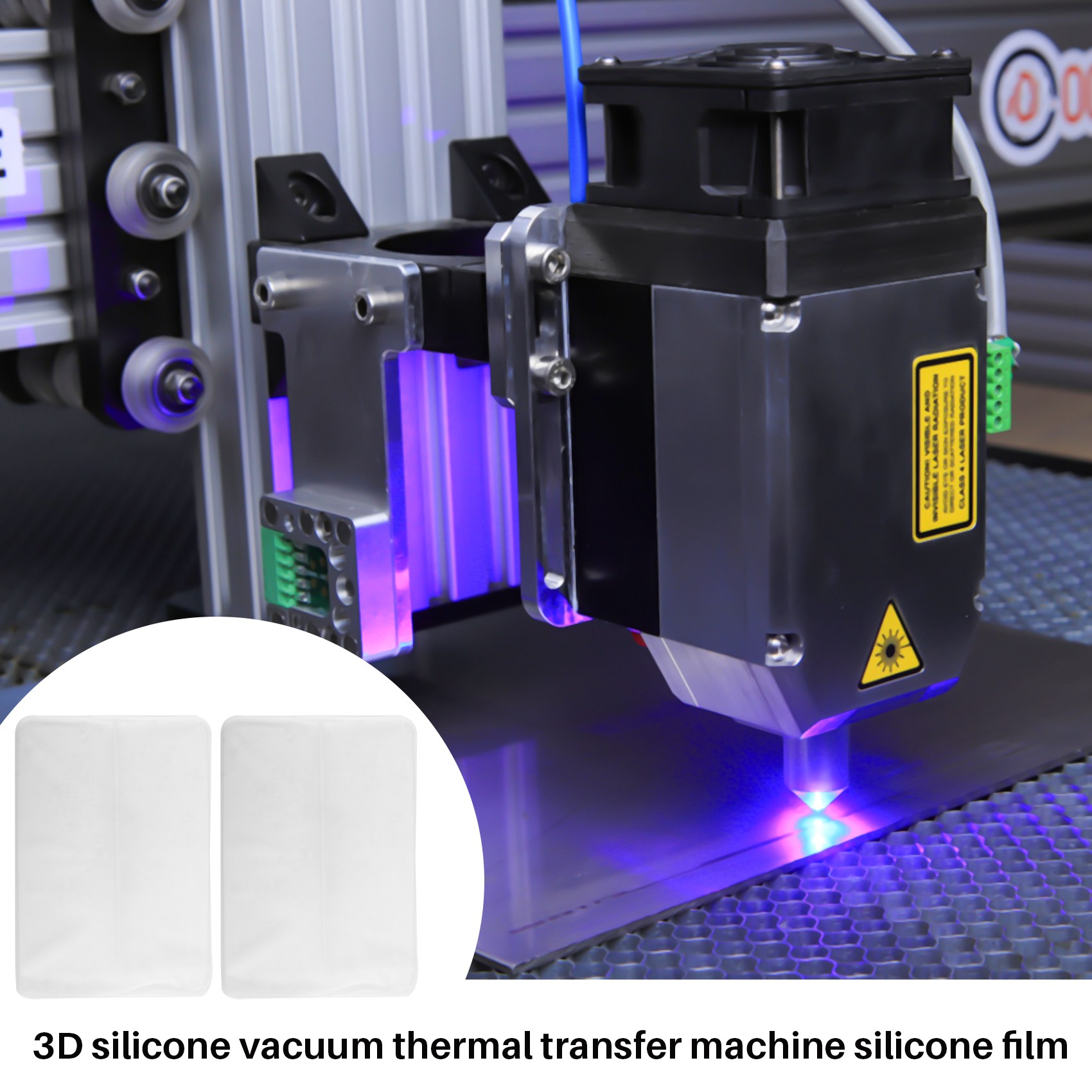 ABFKW 2PCS Silicone Vacuum She - Foil Transfer Machine incelemesi ve fiyatı