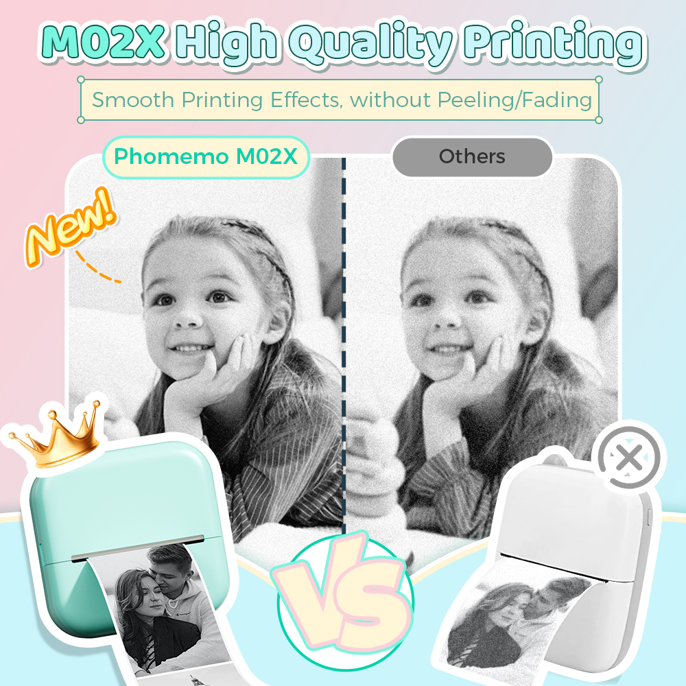 Phomemo M02X Portable Mini The - Commercial Photo Printer incelemesi ve fiyatı