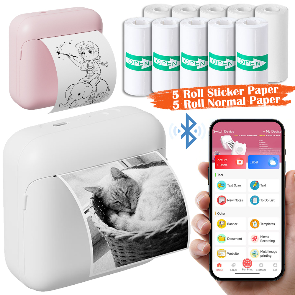 Portable thermal printer Therm - Commercial Photo Printer incelemesi ve fiyatı