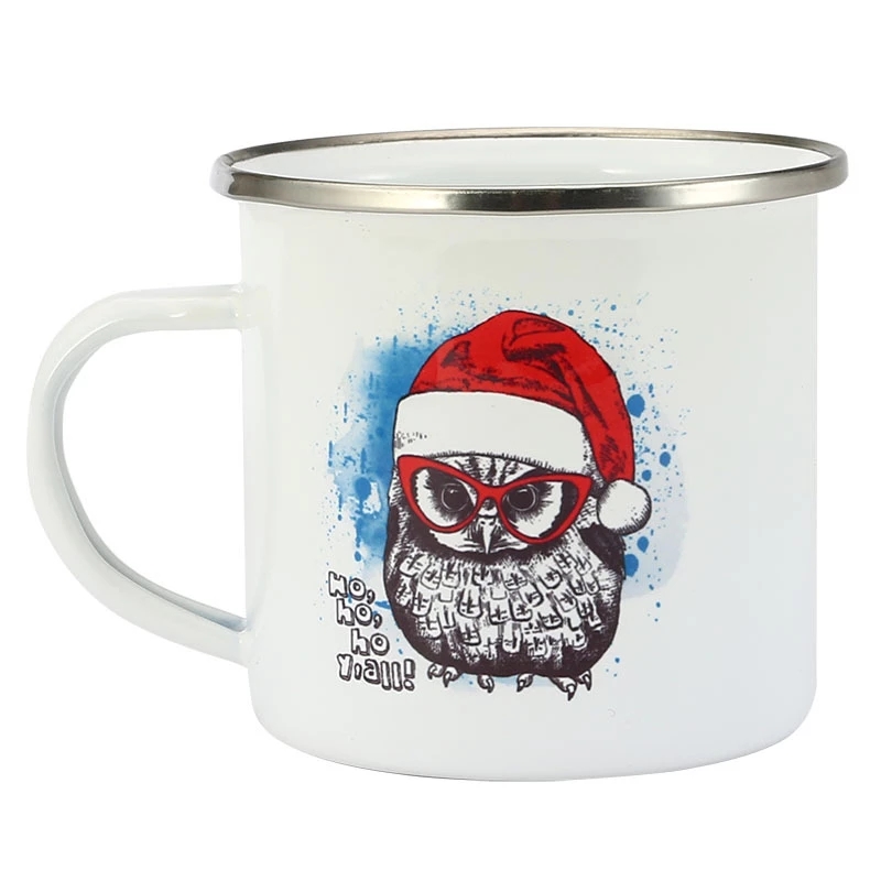 350ML Enamel Coffee Mug DIY LO - Sublimation Mug Blank incelemesi ve fiyatı