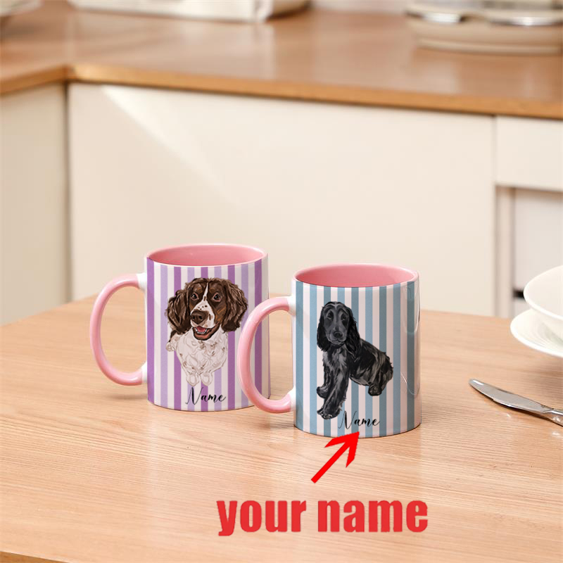 Custom Watercolor Pet Portrait - Sublimation Mug Blank incelemesi ve fiyatı