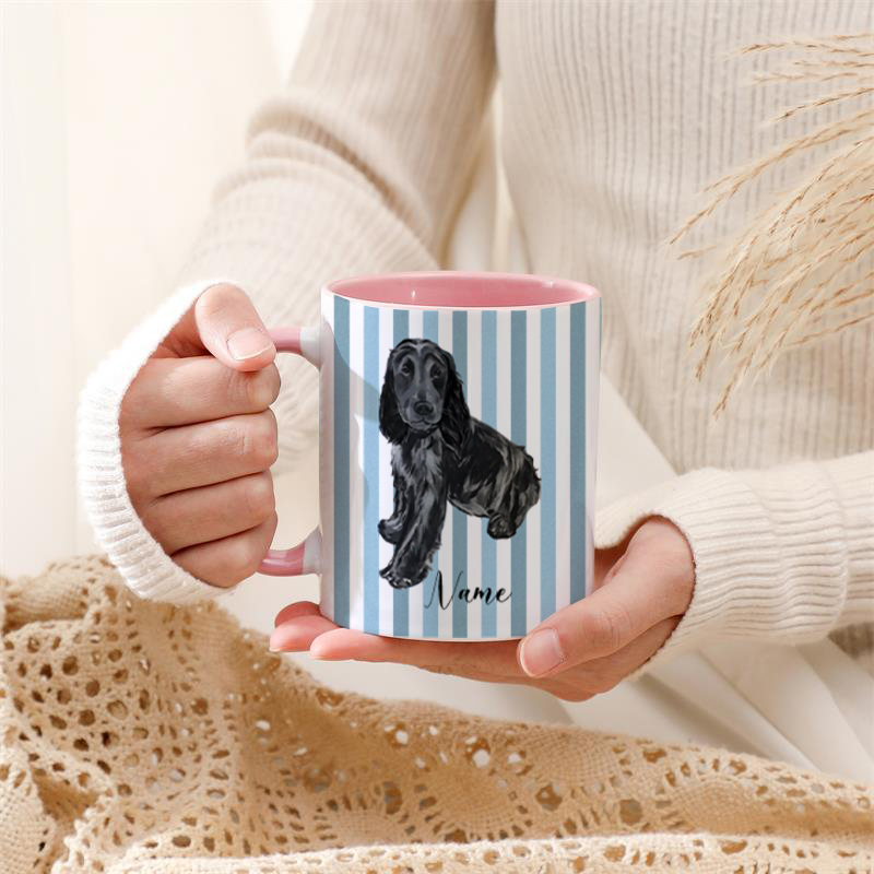 Custom Watercolor Pet Portrait - Sublimation Mug Blank incelemesi ve fiyatı