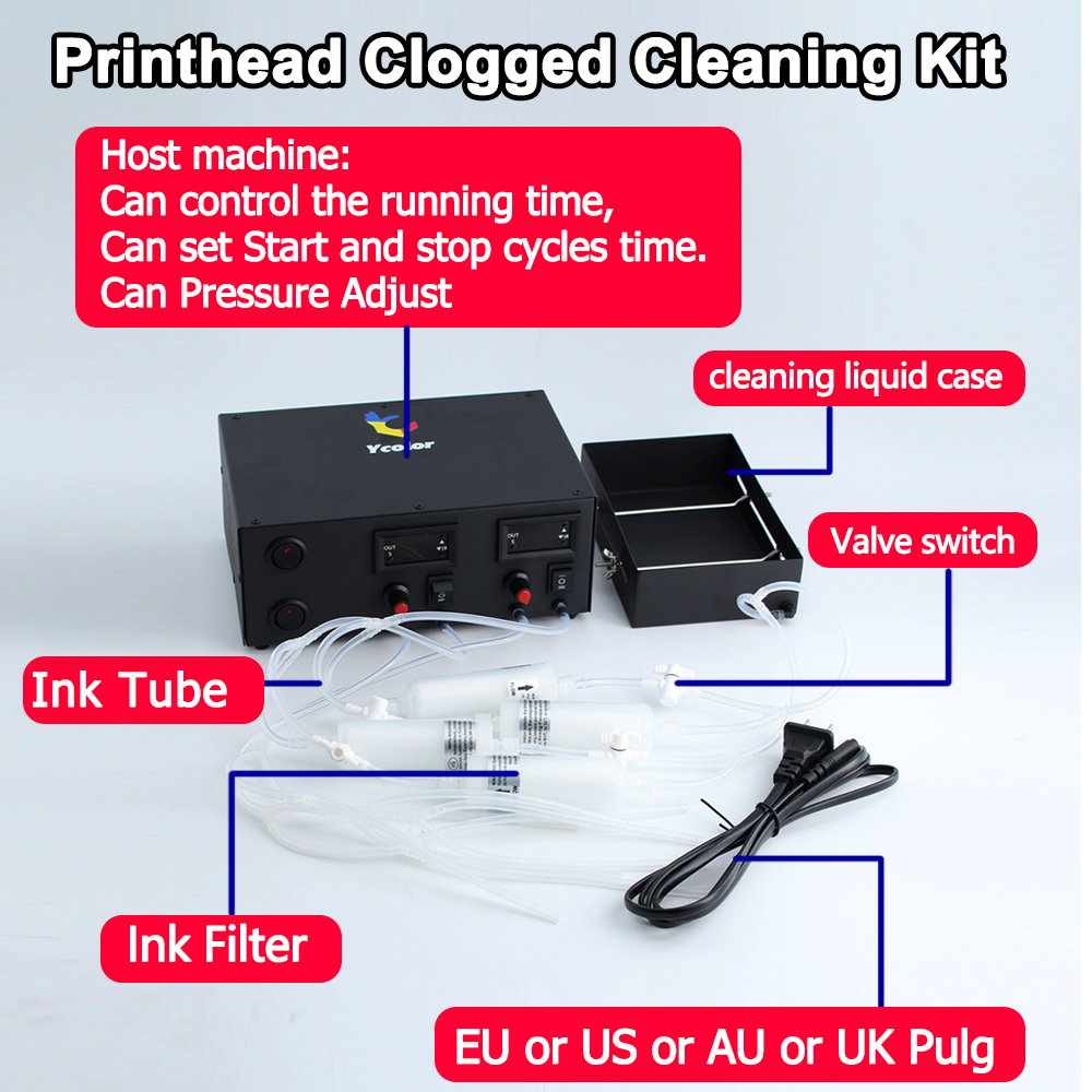 8 Channels Printhead Cleaning  - Print Head Cleaning Kit incelemesi ve fiyatı