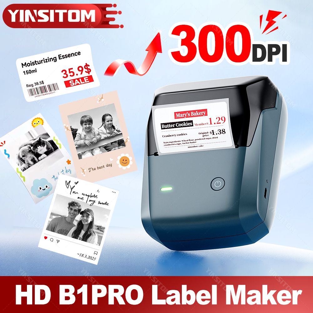 300DPI HD NIIMBOT B1Pro Mini L - Commercial Photo Printer incelemesi ve fiyatı