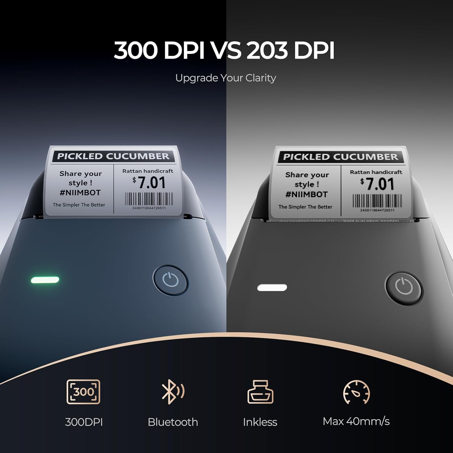 300DPI HD NIIMBOT B1Pro Mini L - Commercial Photo Printer incelemesi ve fiyatı