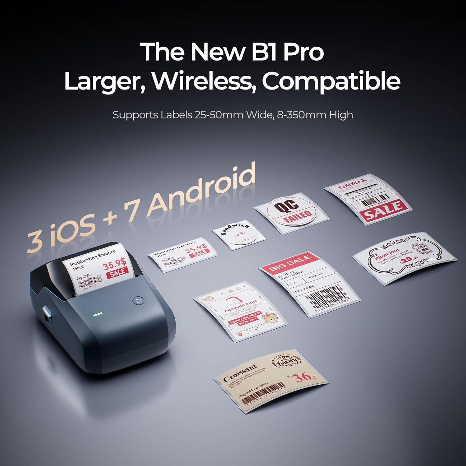 300DPI HD NIIMBOT B1Pro Mini L - Commercial Photo Printer incelemesi ve fiyatı