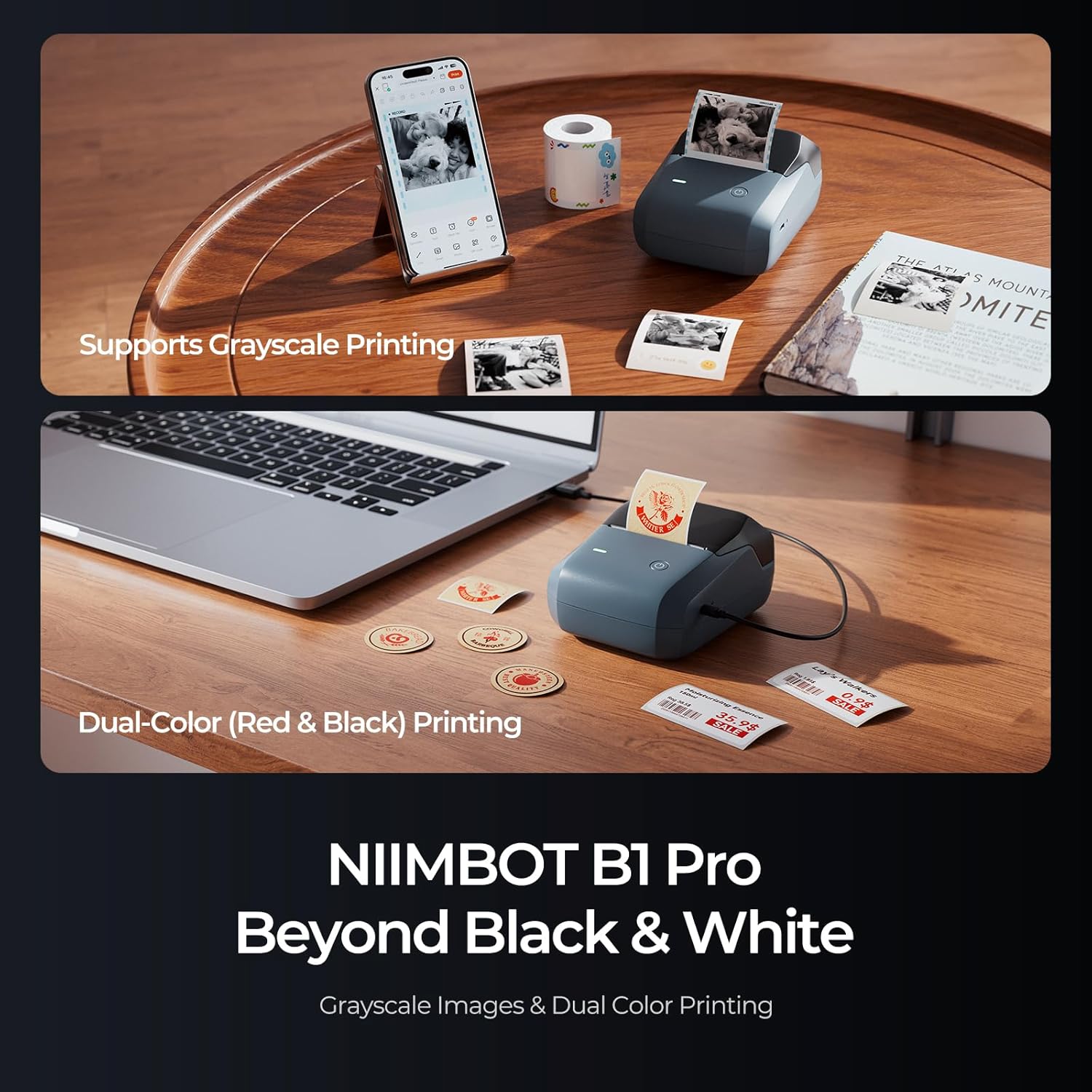 300DPI HD NIIMBOT B1Pro Mini L - Commercial Photo Printer incelemesi ve fiyatı